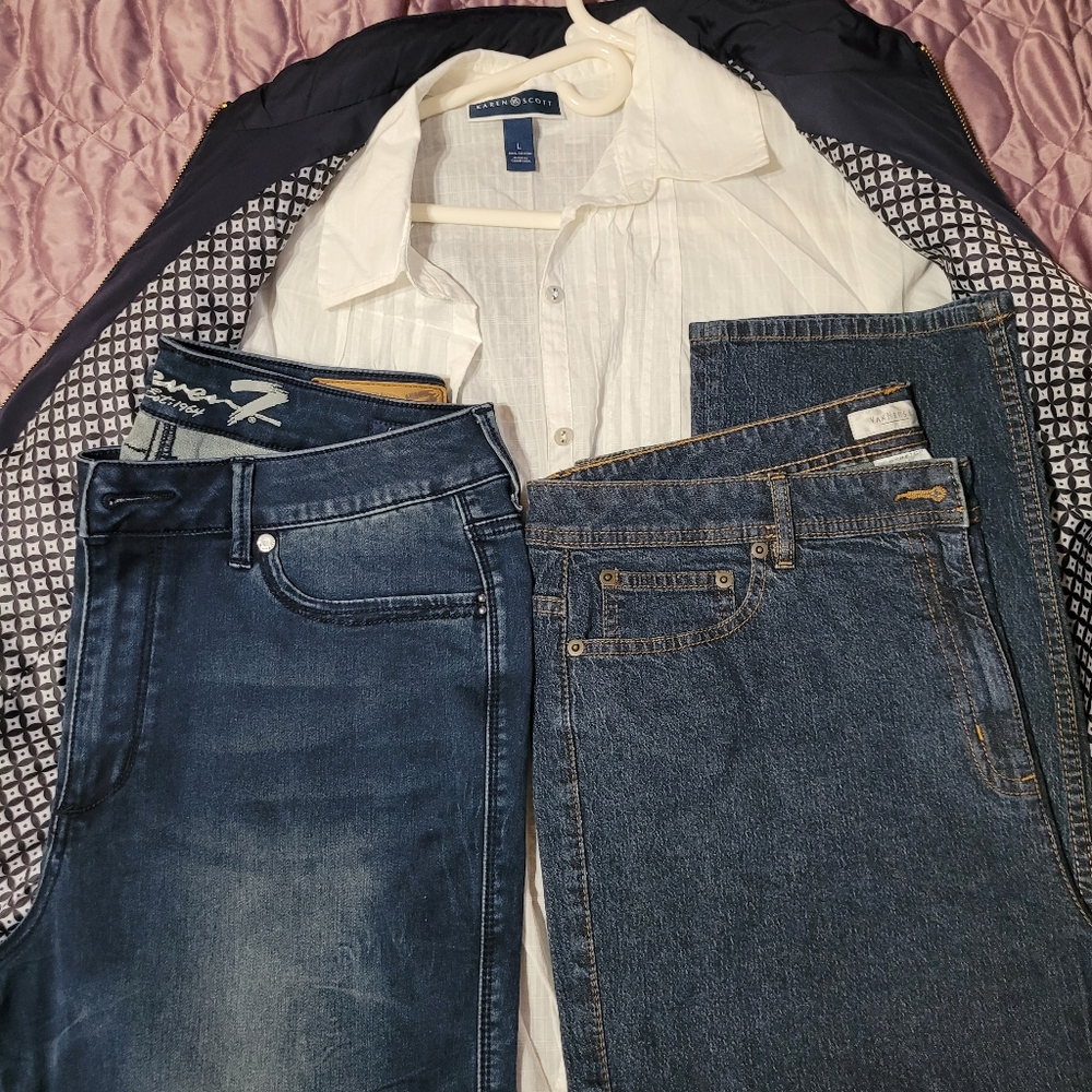 Jean vest set